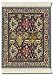 Lextra Kuba Oriental MouseRug, 10.25 x 7.125 Inches, Blue, Rust and Cream, One (MWR-1)