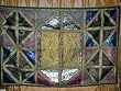 Tapestries Wall Hanging-Olive-drab Vintage Beaded Ethnic India Sari Tapestry Wall Hanging 60" X 40"