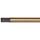 Dormer EP006H Powdered-Metal Steel Machine Spiral Point Threading Tap, Gold Oxide Finish, Round with Square End Shank, Plug Chamfer