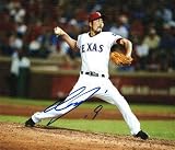 Autographed/Hand Signed Koji Uehara 8x10 Photo Texas Rangers