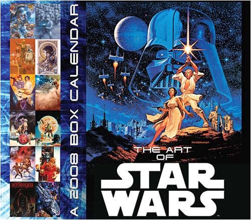Star Wars Saga 2008 Box Calendar