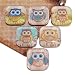 The Black Cat Jewellery Store-Owl Fridge Magnets - Handmade