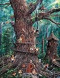 Forest Gnomes - 1000 Large Piece Jigsaw Puzzle By Sunsout Inc.
