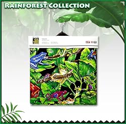 Tree Frogs Fabric 2yds 54 in Wide 100% COTTON Sewing Material For Quilt Apparel or Projects 100% COTTON Sewing Material For Quilt Apparel or Projects- Top Rated Quality 22% more FABRIC than 44 in width