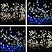 Solar String Lights 39ft 100led Solar Lights Outdoor String, Fairy Ambiance Lighting Waterproof for Gardens, Patio, Landscape, Homes, Wedding, Party, Tree, Outdoors, Christmas Decoration, Multi