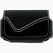 Electronics : Universal Medium Horiz. Blk Leath Pouch