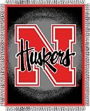 NCAA Nebraska Cornhuskers Focus Series Jacquard Throw