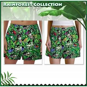 Tree Frogs Kids Boxers Size 6 8 Cotton Boxer Sleep Pants Shorts