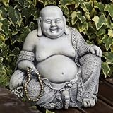 Large Garden Ornaments - Pearl Stone Buddha Statue