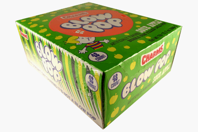 Blow Pops 48 Pack Sour Apple by Charms L.P.