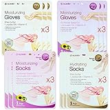 Kareway Epielle Assorted Moisturizing Gloves and Socks (Pack of 12)