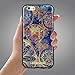 iPhone 6s case,Lizimandu TPU 3d pattern Case for iPhone 6s case(Blue Flower)