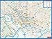 Laminated Washington D.C. Map by Borch (English Edition)