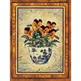 Viola Jackanapes by Richard Henson. Art Print Poster. FRAME IT. 16 inches width by 20 inches height.