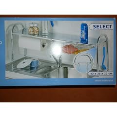 Sp�lbecken-Regal Select von Wenko mit K�chenrollenhalter