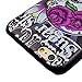 Seedan iPhone 6 4.7 inch Case PC Hard Slim Back Cover Diamond Flower Butterfly Skull Smooth Skin Protector