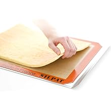 Silpat Non-Stick Silicone Commercial Size Baking Mat, 16.5-Inch by 24.5-Inch