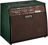 Crate CA125DG Telluride Acoustic Guitar Amp, 125 Watt Tri-Amped, 3 Channel Digital Reverb, 2 X 8 & Tweeter