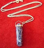 Sodalite Healing Crystal Pendant on Silver Chain - from Spiritual Gifts - Usually dispatched within 2 working days.