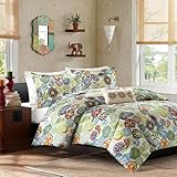 Tamil Duvet Set Size: Full/Queen