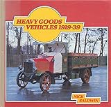 Heavy goods vehicles, 1919-1939