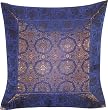 Pillowcases Throw-Pillow-Covers Asian-Influence Indian-Style Silk Square 16x16 Inches (bcbr184)