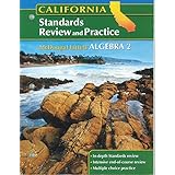 holt mcdougal larson algebra 2 california standards review and practice student algebra 2
