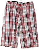 Marc Ecko - Ecko Boys 8-20 Ecko Plaid Short Red