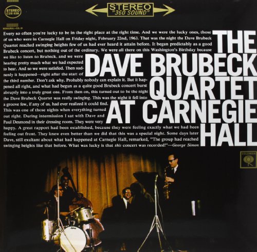 Album Art for At Carnegie Hall by Dave Brubeck