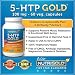 #1 Natural 5-HTP Supplement - 5 HTP Gold - 100mg, 90 Veggie Capsules