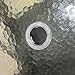 Do4U Patio Garden Umbrella Table Hole Ring Plug Cover and Cap for Table Set (2inch, White)
