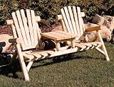Lakeland Mills CFC1229 Cedar Log Tete-a-Tete