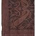 Bed Spreads Pure Wool Asian Jacquard Pattern India 83 inches x 105 inches (wbcov027-x)