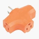 Do it Best Imports ADAPTER-OR-BK Grounded Cube Tap
