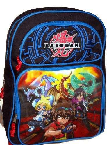 Bakugan Battle Brawlers Large School Backpack / Bag