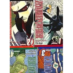Zombie Power Books #1 - #4 Shonen Jump Manga Graphic Novel Series