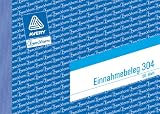 Produkt-Bild: Avery Zweckform 304-5 Einnahmebeleg A6 50 Blatt gr&uuml;n 5er Pack