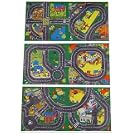 Roadway playmat (set of 3) - cleverly designed to fit together in any direction for multiple layouts!