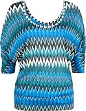 FULL TILT Double V Chevron Womens Top