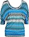 FULL TILT Double V Chevron Womens Top