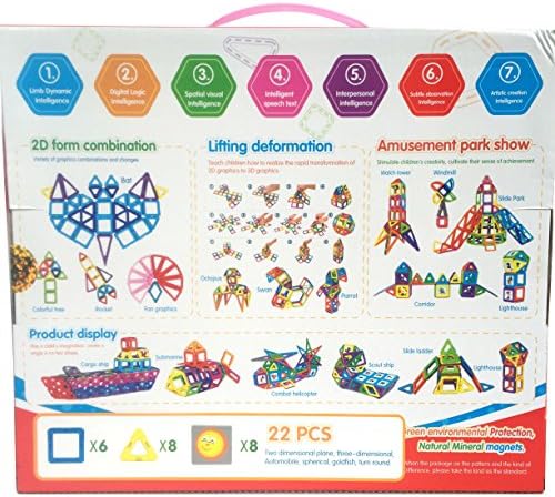 Magnetic Building Blocks Set