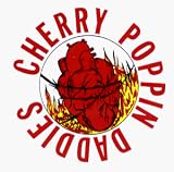 Cherry Poppin' Daddies - Round Logo with Heart - Sticker / Decal