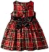 Nannette Little Girls' Floral Shantung Dress