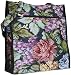 Old Fashioned Flower Floral Tapestry Shopper Tote Bag Purse Handbag