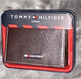 Men's Tommy Hilfiger Wallet Trifold Brown w/ Logo