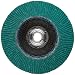 3M Flap Disc 577F, T29 Giant, Alumina Zirconia, Dry/Wet, 4-1/2" Diameter, 60 Grit, 5/8"-11 Thread Size (Pack of 1)