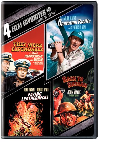 John Wayne Collection 4 Film Favorites (They Were Expendable / Operation Pacific / Flying Leathernecks / Back to Bataan)