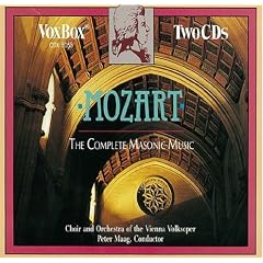 Mozart Freimaurermusik Gesamtaufnahme