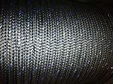 Samson Eq Braid 1/2 X 500ft. Spool Black w/ Blue Tracer