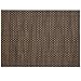 Sweet Pea Linens Driftwood (Black & Tan) Wipe Clean Rectangle Placemats - Set of Two